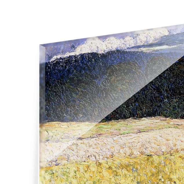 Quadri in vetro astratti Wassily Kandinsky - Kallmünz - Temporale (La diligenza)