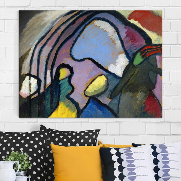 Stampe quadri famosi Wassily Kandinsky - Studio per l'improvvisazione 10