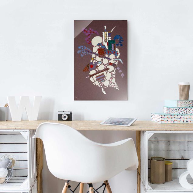 Quadro espressionismo Wassily Kandinsky - Taches Grises (Macchie grigie)