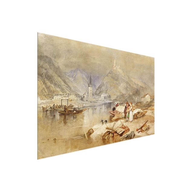 Quadro paesaggio William Turner - Bernkastel sulla Mosella