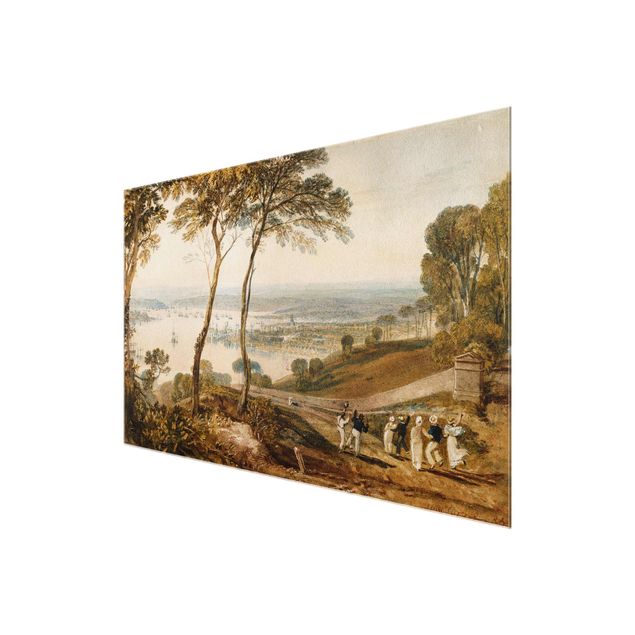 Quadri paesaggistici William Turner - Darsena di Plymouth, da vicino al monte Edgecumbe