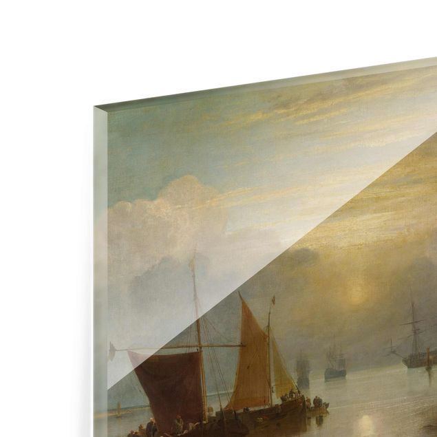 Quadri moderni   William Turner - Il sole che sorge attraverso il vapore