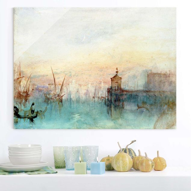 Romanticismo quadri William Turner - Venezia con una prima mezzaluna
