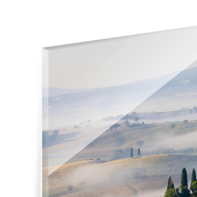 Quadro su vetro - Estate in Tuscany - Orizzontale 3:2
