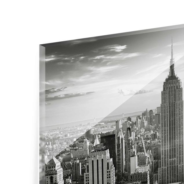 Quadro in vetro - Manhattan Skyline - Orizzontale 3:2