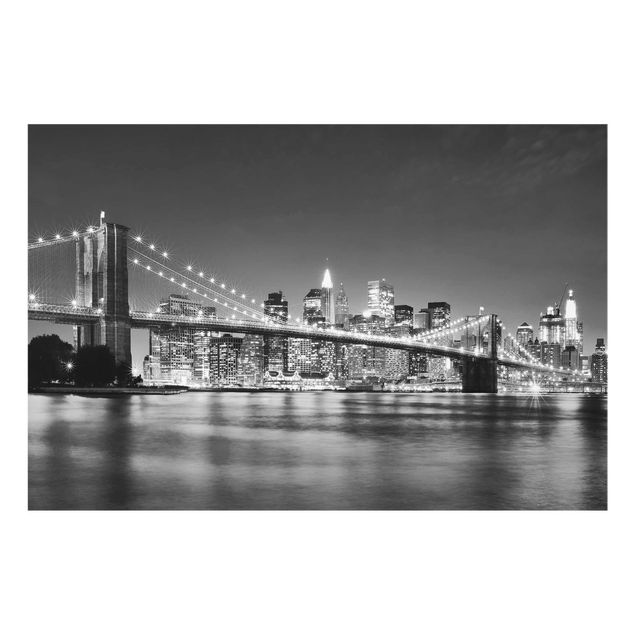 Quadri moderni   Ponte di Manhattan di notte II