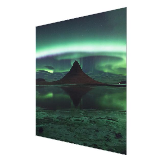 Quadri moderni   L'aurora boreale in Islanda