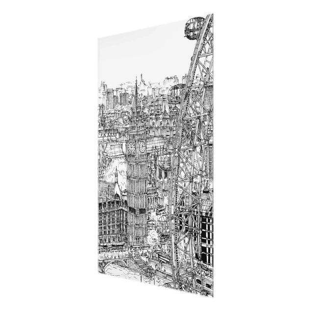 Quadri stampe Studio della città - London Eye