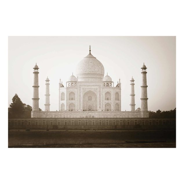 Glas Magnettafel Taj Mahal