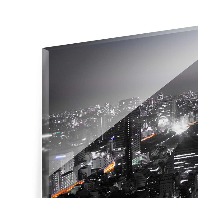 Quadro in vetro - Tokyo - Panoramico
