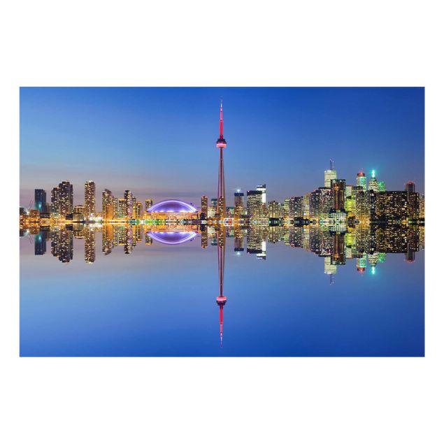Quadri Toronto City Skyline di prima del lago Ontario