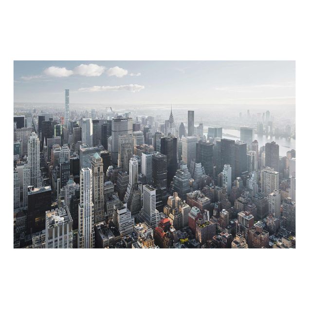 Quadri skyline  Upper Manhattan New York City