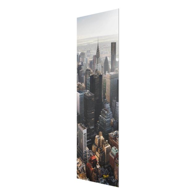 Quadri moderni grigi Dall'Empire State Building di Upper Manhattan NY