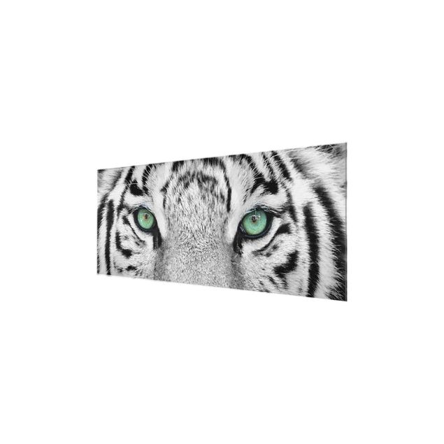 Magnettafel Glas Tigre bianca