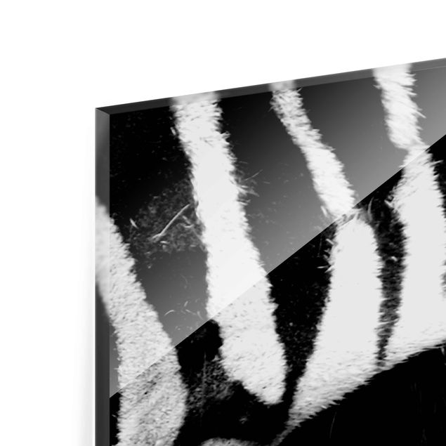 Quadro in vetro - Zebra Crossing - Verticale 3:4