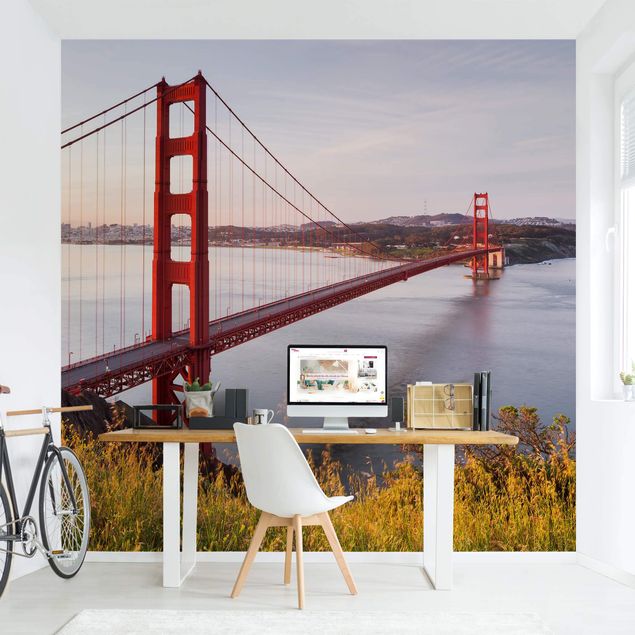 Carta da parati moderna Ponte del Golden Gate a San Francisco