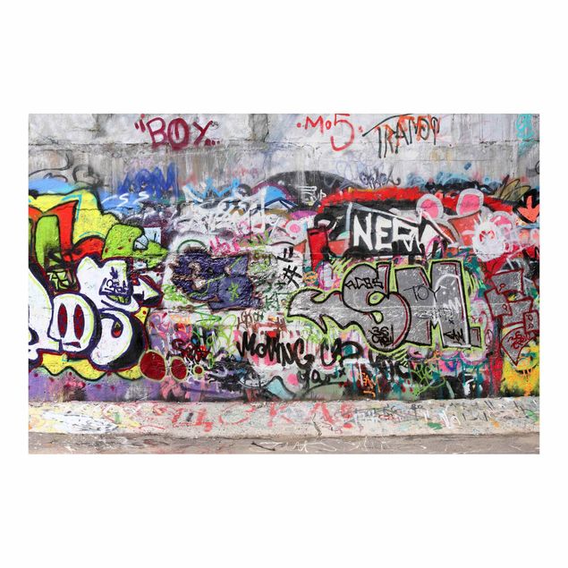 Carte da parati moderne Graffiti