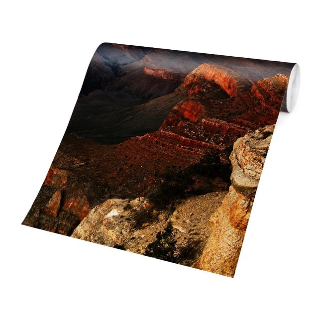 Carta da parati paesaggio Grand Canyon dopo il tramonto