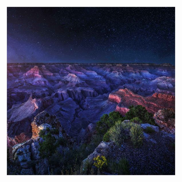 Carte da parati paesaggio Grand Canyon di notte