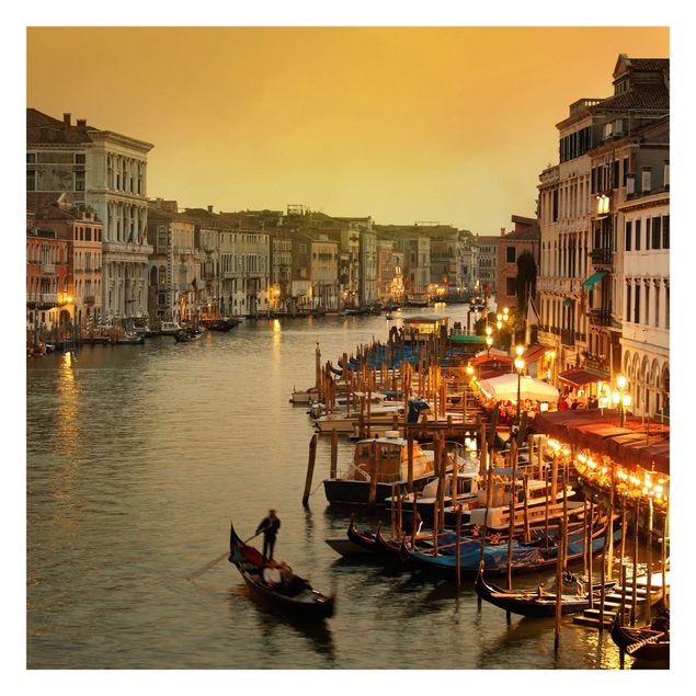 Carta parati beige Canal Grande di Venezia