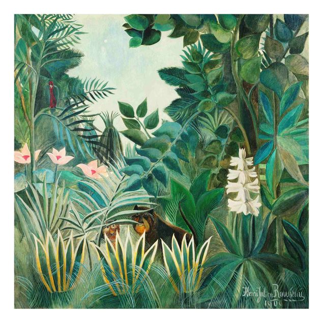 Quadri moderni   Henri Rousseau - La giungla equatoriale
