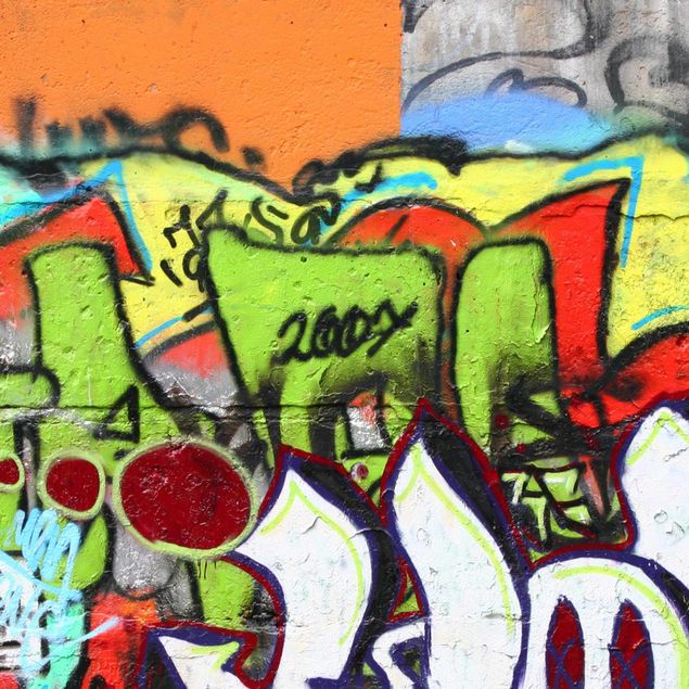 Carta da parati graffiti Muro di graffiti