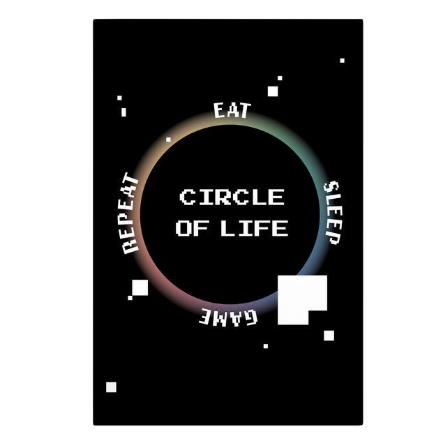 Quadri su tela Videogioco classico Circle of Life