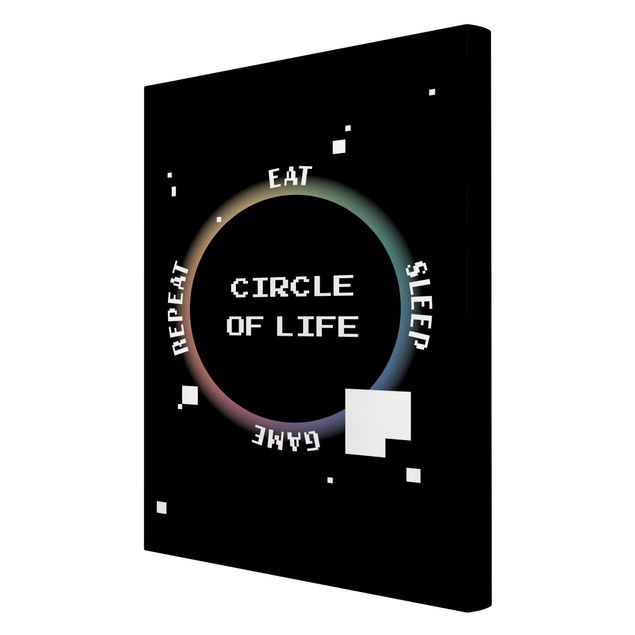 Stampa su tela - Videogioco classico Circle of Life