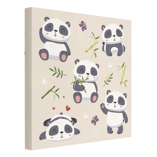 Stampe su tela Panda coccoloso