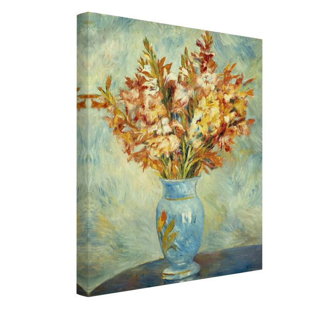 Quadri moderni   Auguste Renoir - Gladioli in un vaso blu