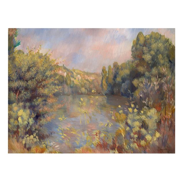 Quadri con paesaggio Auguste Renoir - Paesaggio lacustre