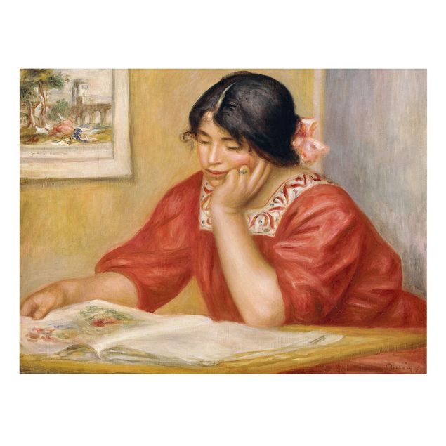 Riproduzioni quadri Auguste Renoir - Leontine che legge