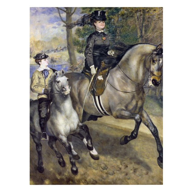 Correnti artistiche Auguste Renoir - Cavalcata nel Bois de Boulogne