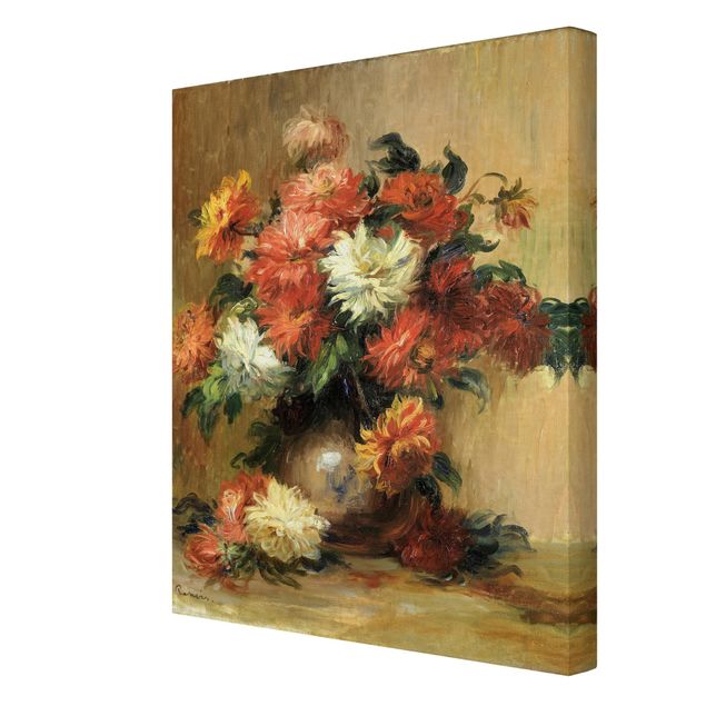 Riproduzioni quadri Auguste Renoir - Natura morta con dalie