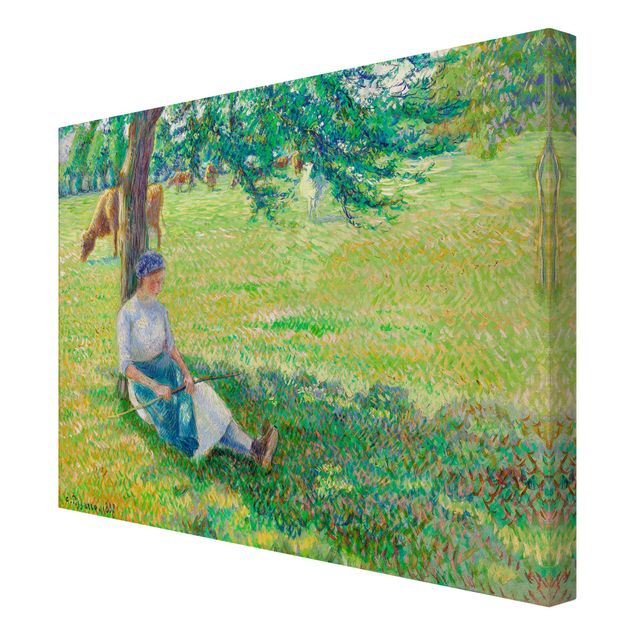 Quadri paesaggistici Camille Pissarro - Cowgirl, Eragny