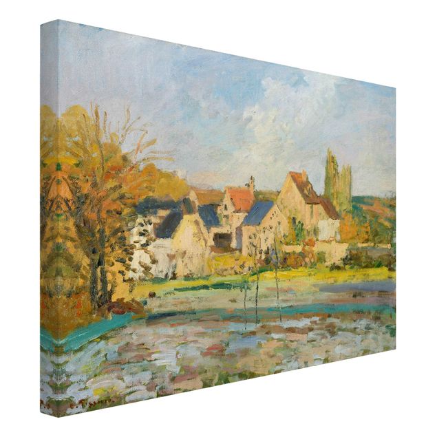 Quadri Romanticismo Camille Pissarro - Paesaggio vicino a Pontoise