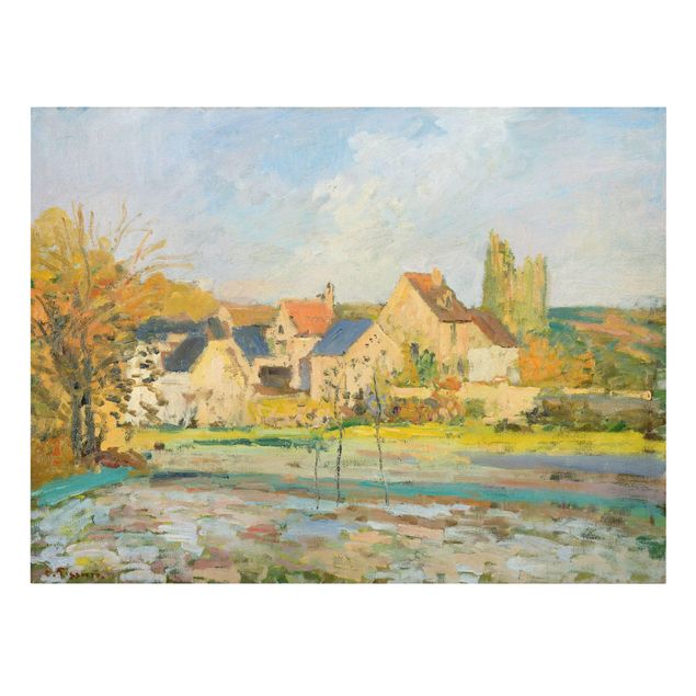Riproduzioni Camille Pissarro - Paesaggio vicino a Pontoise