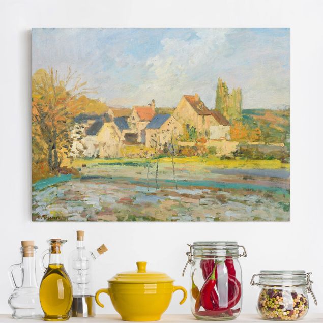 Quadri Impressionismo Camille Pissarro - Paesaggio vicino a Pontoise