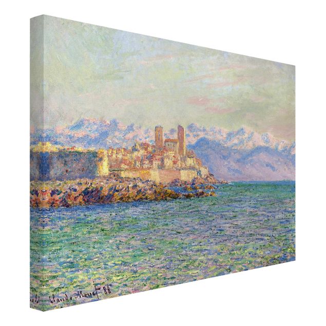 Quadri su tela con montagne Claude Monet - Antibes, Le Fort