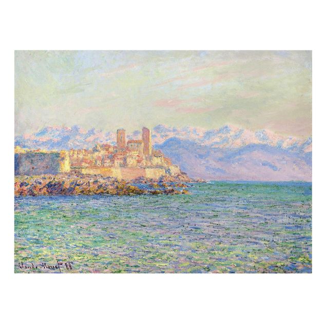 Quadri su tela con spiaggia Claude Monet - Antibes, Le Fort