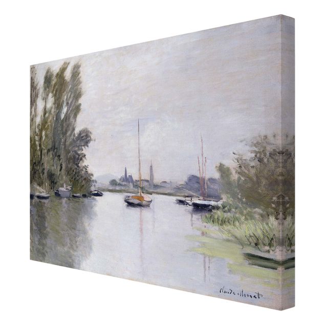 Riproduzione quadri famosi Claude Monet - Argenteuil vista dal piccolo braccio della Senna