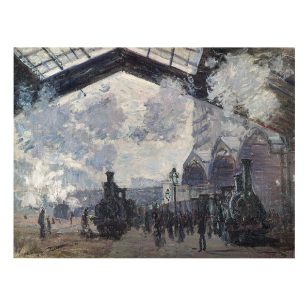 Quadri moderni   Claude Monet - Gare Saint Lazare