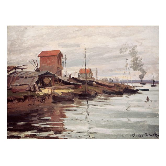 Quadri di mare Claude Monet - La Senna a Petit-Gennevilliers