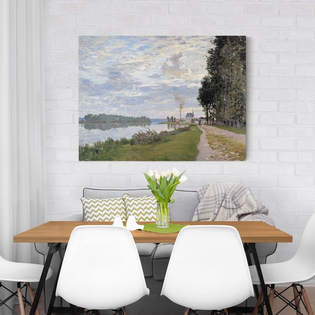 Quadri con paesaggio Claude Monet - Il lungomare di Argenteuil