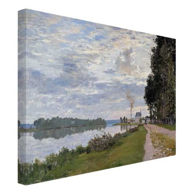 Quadri impressionisti Claude Monet - Il lungomare di Argenteuil