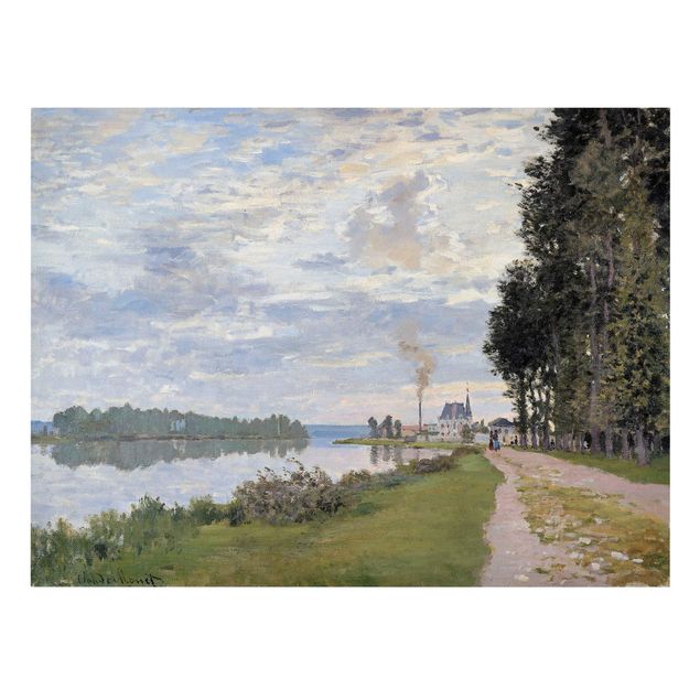 Quadro moderno Claude Monet - Il lungomare di Argenteuil