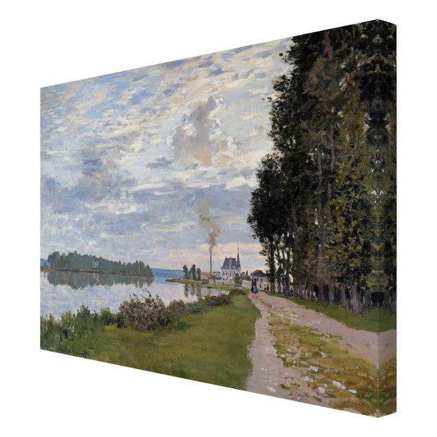 Riproduzioni quadri famosi Claude Monet - Il lungomare di Argenteuil