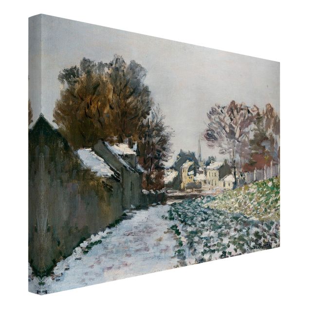Quadri Impressionismo Claude Monet - Neve ad Argenteuil
