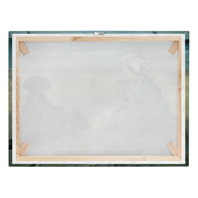Quadri su tela con spiaggia Edouard Manet - Sulla spiaggia