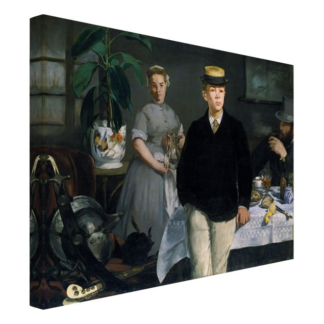 Correnti artistiche Edouard Manet - Pranzo nello studio